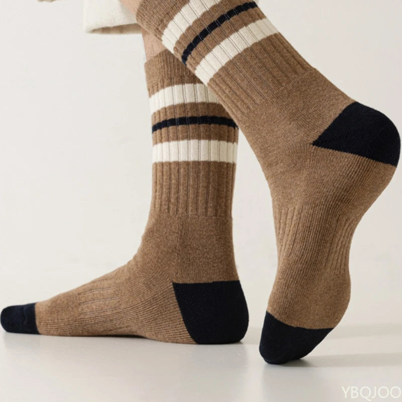 Fashionable Sports Striped Anti Odor Sweat Absorbing Comfortable