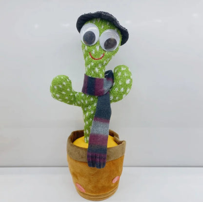A Talking Cactus Toy That Can Be Charged Recorded and Repeated