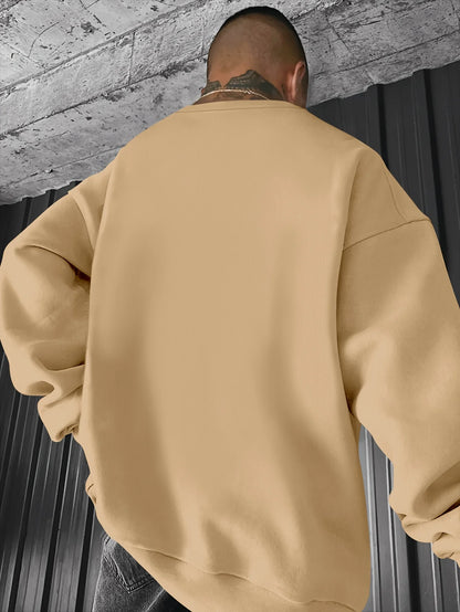 Men's autumn and winter fashionable casual loose fit fun cardboard