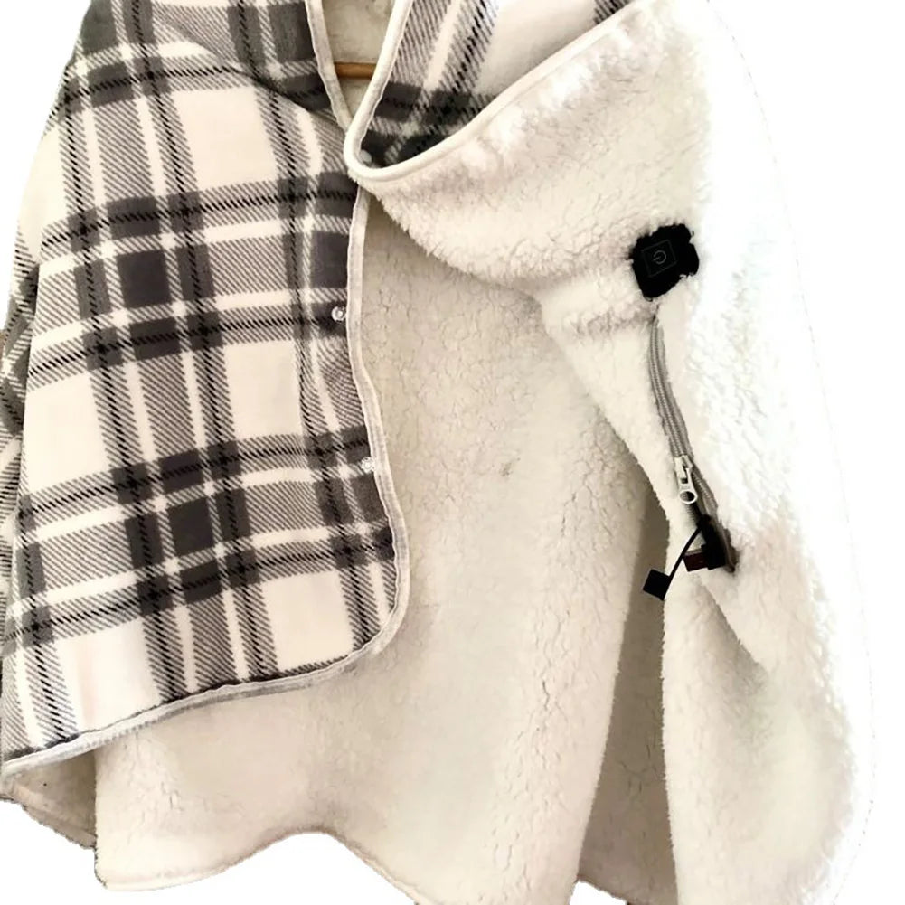 Electric Blanket Heat Settings Wearable Electric Warm Shawl