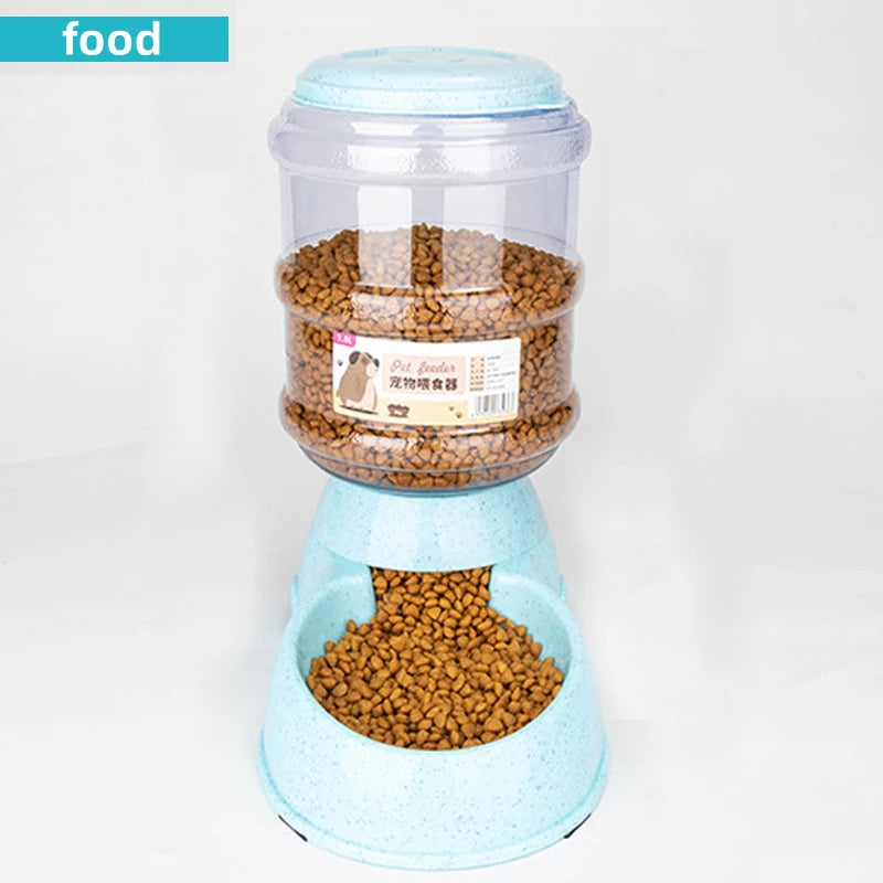 Large Capacity Pet Feeder Bowls Small Dog Food Bowl Automatic