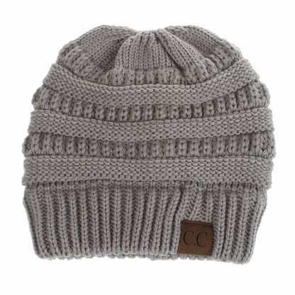 New Outdoor Warm Winter Woolen HatsAcrylic Open Horsetail