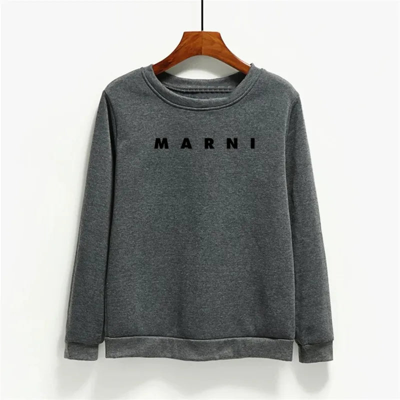 Get Off Work Happy Cat Prints Hoodies Women Winter Basics