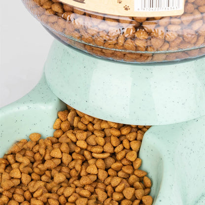 Large Capacity Pet Feeder Bowls Small Dog Food Bowl Automatic