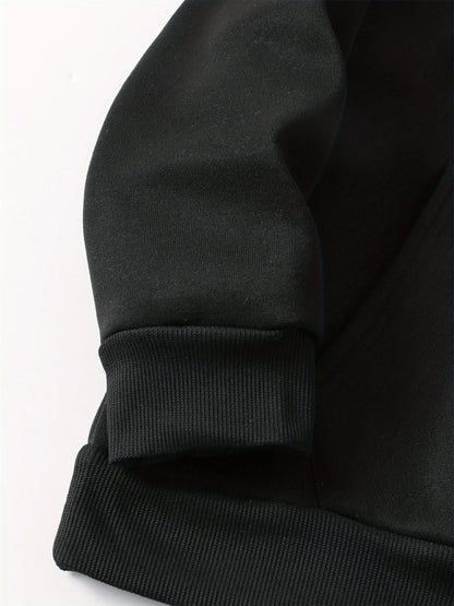 Women's autumn and winter casual hoodie with skull and floral