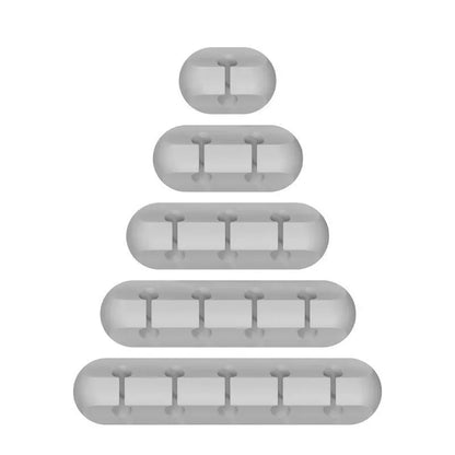 Silicone USB Cable Organizer USB Charging Cable Winder Desktop