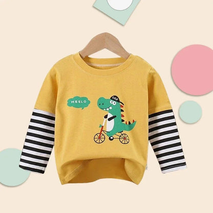 Children's Clothing Boys Girls T-Shirt kids clothes Cartoon Top