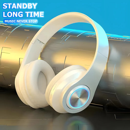 Wireless Gaming Headset Lightweight Foldable Headphones