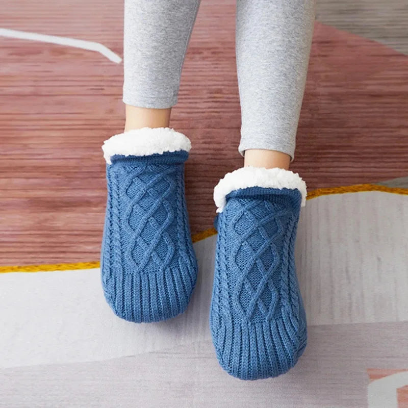 Thickened Thermal Women Mens Slipper Socks New Winter Warm