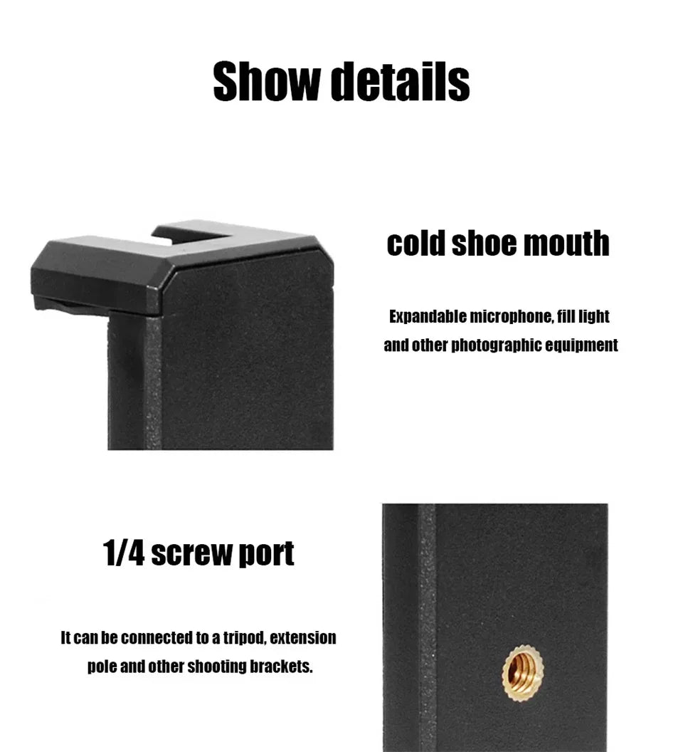 Smartphone Vlogging Kit With Tripod Phone Holder Mini Microphone