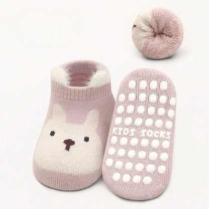 Autumn Winter Thicken Baby Toddler Thermal Socks Trampoline
