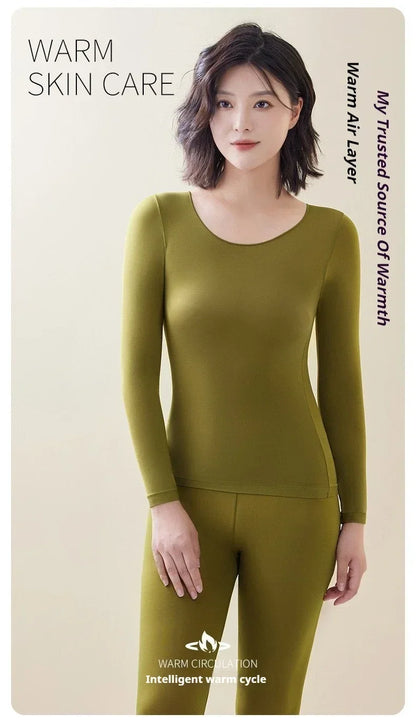 New Women's Thermal Underwear Set De Velvet Grinding