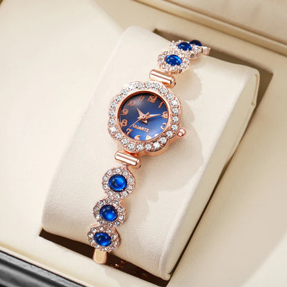 Elegant Rhinestone Bracelet Strap Women Watches Fashion