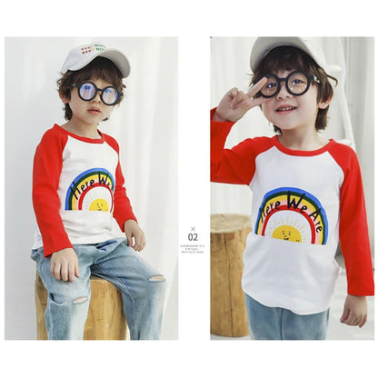 Baby Clothing Autumn Winter Cotton Print Sweatshirt