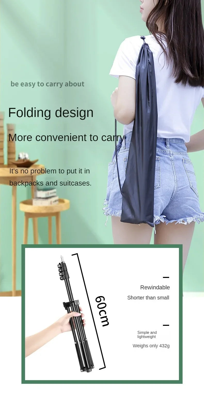 Broadcast Tripod Landing Type Camera Anchor Selfie Light Frame