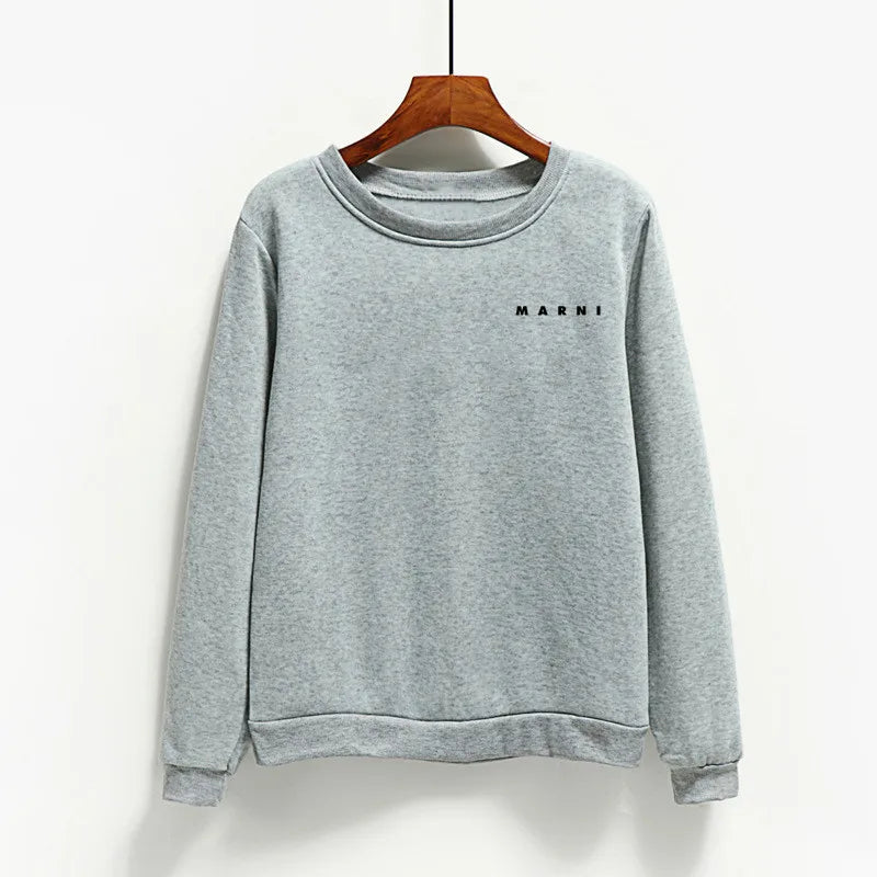 Get Off Work Happy Cat Prints Hoodies Women Winter Basics