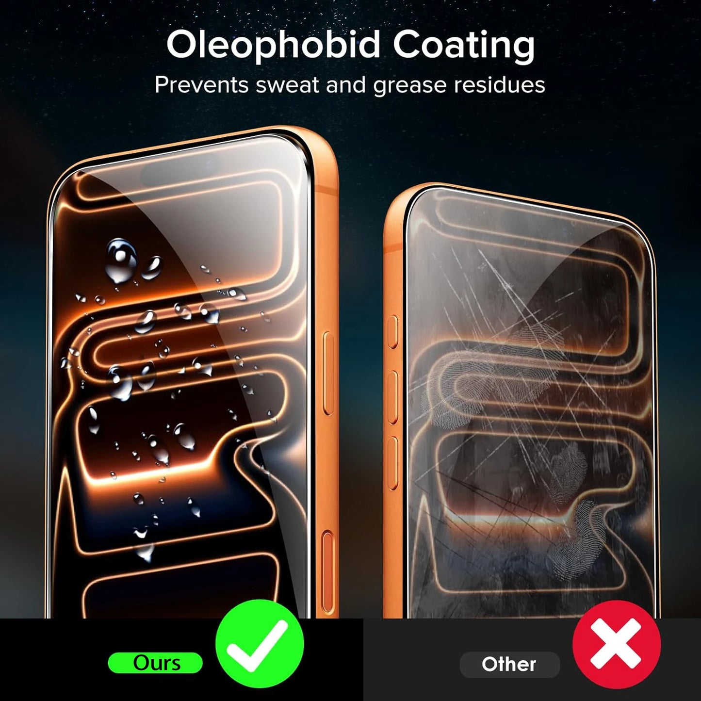 Tempered Glass For iPhone 17 Pro Max 17Pro Screen Protector