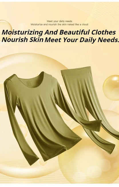 New Women's Thermal Underwear Set De Velvet Grinding