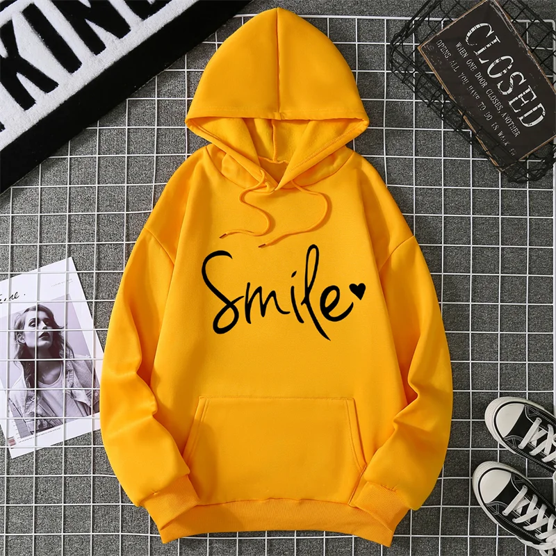 Winter New Women's Hoodie High Street Unisex style Double