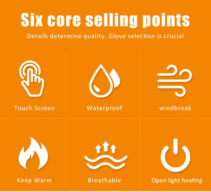 Windproof Winter Sports Mitten Outdoor Camping Hand Warmer