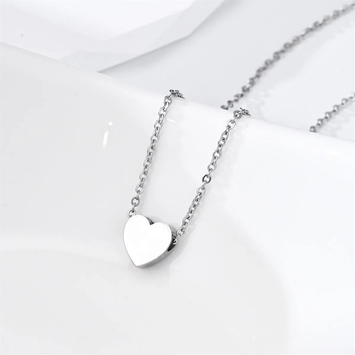 Stainless Steel Necklaces Heart Pendant Necklace For Women