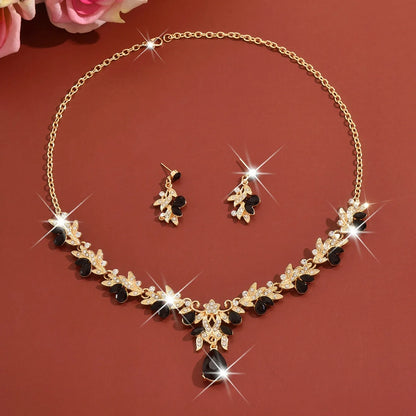 Fashion Necklace Sets for Women Waterdrop Collar Choker Necklace