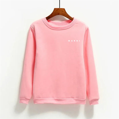 Get Off Work Happy Cat Prints Hoodies Women Winter Basics