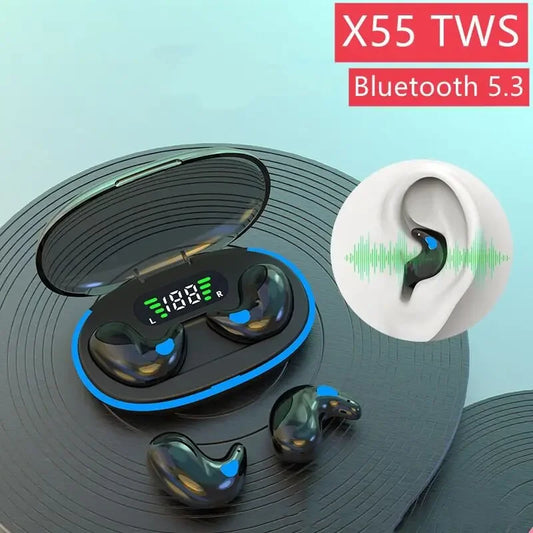 X55 TWS Mini Earpods BT5.3 Wireless Earphone IPX5 Headphones