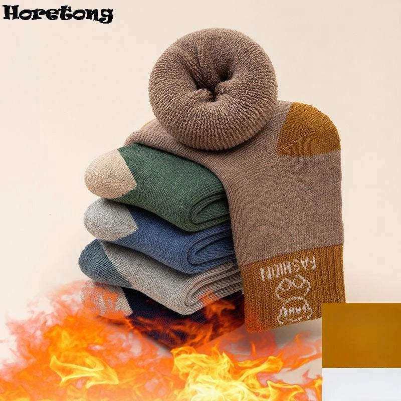 Baby Floor Socks with Cartoon Animal Bear Pattern, Adhesive