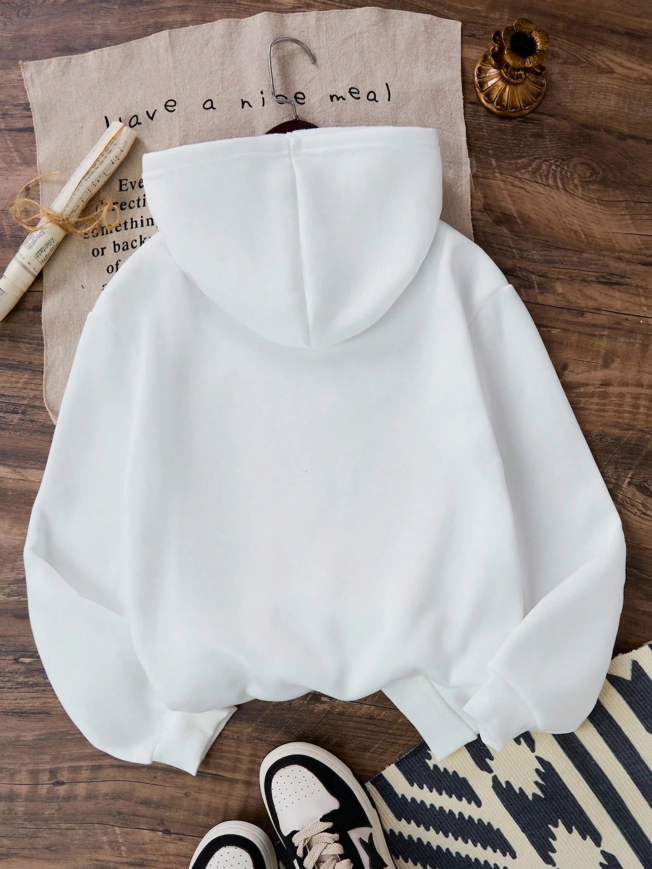 Creative Bow Leopard Printing Women Hoodies Casual Trendy