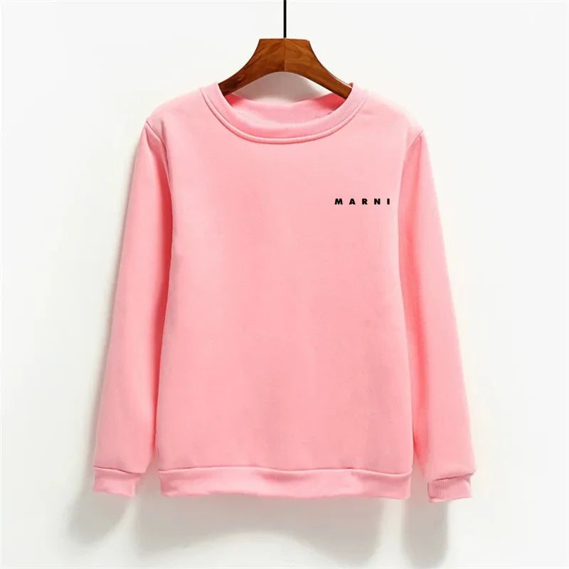 Get Off Work Happy Cat Prints Hoodies Women Winter Basics