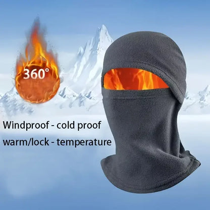 Winter Warm Outdoor Riding Full Face Mask Covers Balaclava Fleece