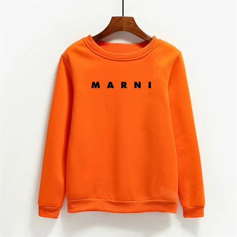 Get Off Work Happy Cat Prints Hoodies Women Winter Basics