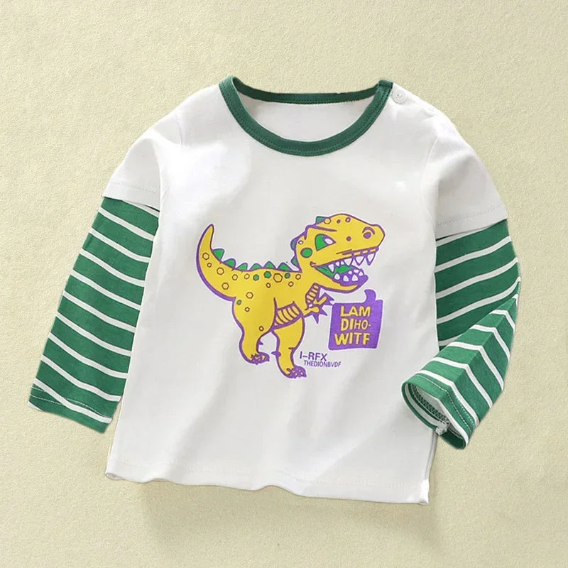 Children's Clothing Boys Girls T-Shirt kids clothes Cartoon Top