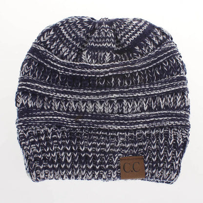 New Outdoor Warm Winter Woolen HatsAcrylic Open Horsetail