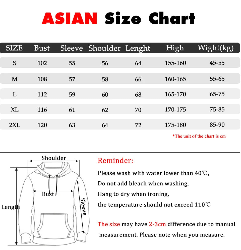 The Starry Cat Night Printing Hoodies Men Autumn Oversize Hoodie