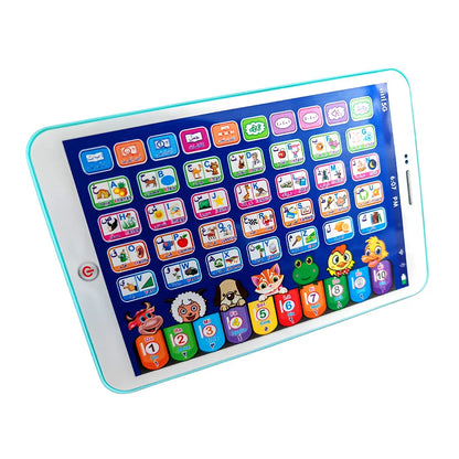 French Arabic Bilingual Voice Point Reading Machine Tablet Children's