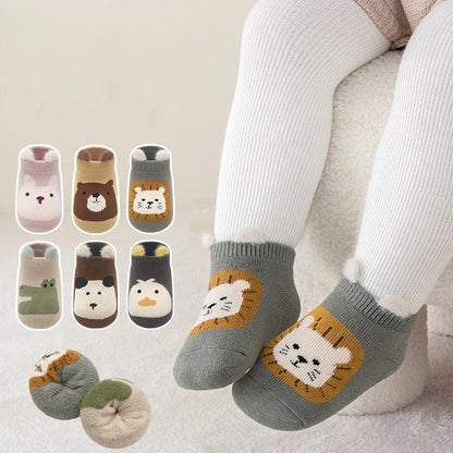 Autumn Winter Thicken Baby Toddler Thermal Socks Trampoline