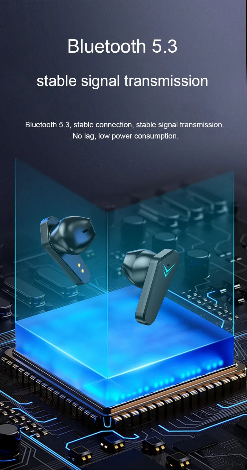 TWS X15 Wireless In Ear Earphones 9D Stereo Music HiFi Headphones