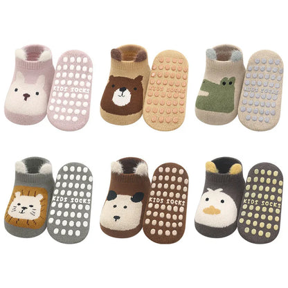 Autumn Winter Thicken Baby Toddler Thermal Socks Trampoline