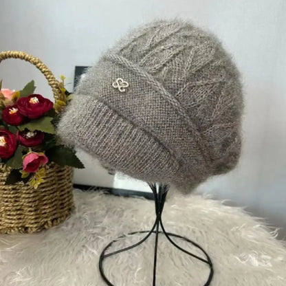 New Women Winter Hat Warm Ear Protection Knit Hats Thicken