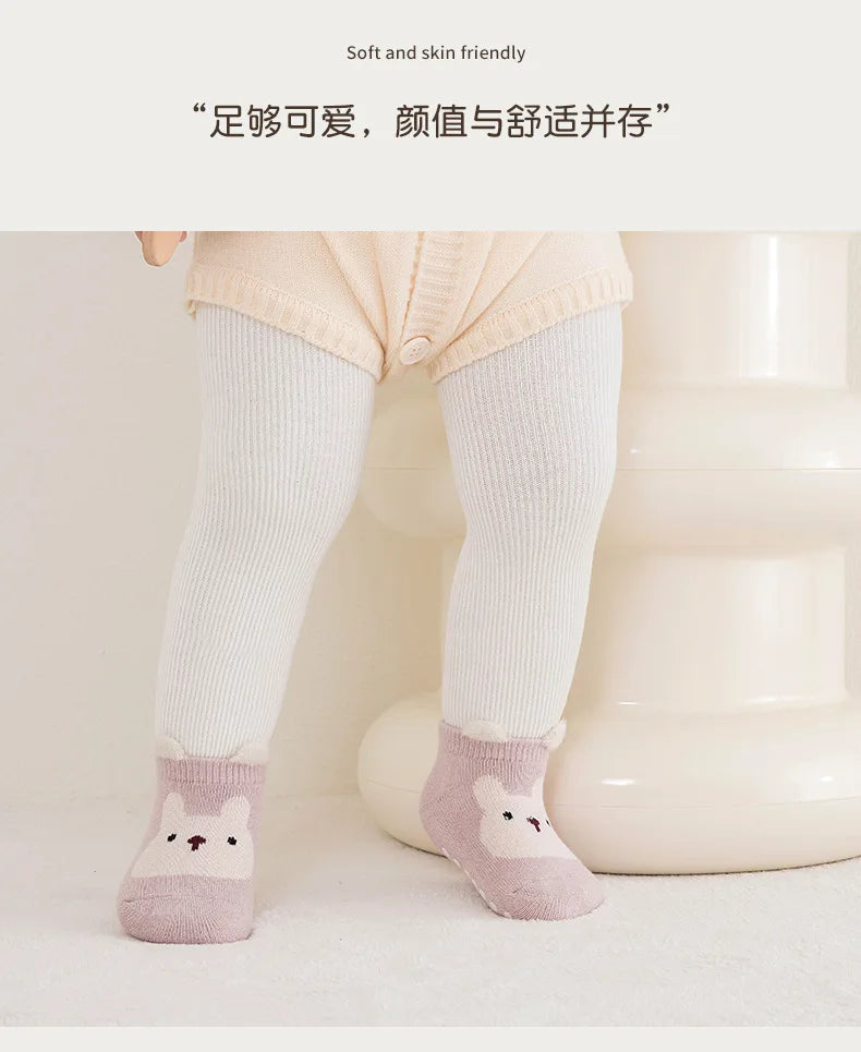Autumn Winter Thicken Baby Toddler Thermal Socks Trampoline