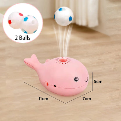 Cat Toys Electric Jet Floating Ball Cat Toy Whale Shaped