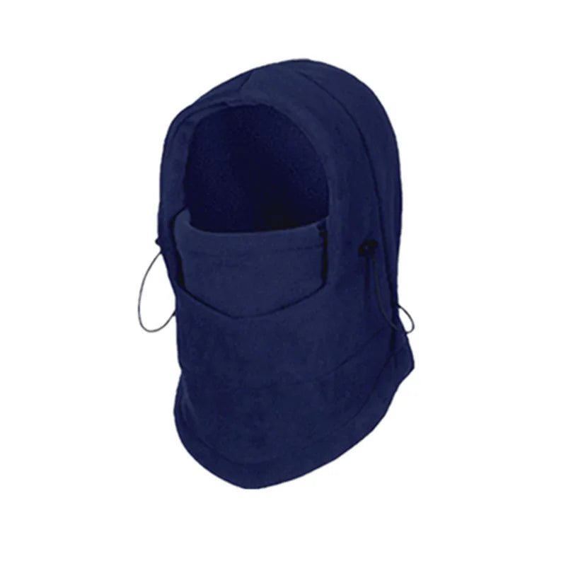 Winter Thermal Fleece Balaclava Men Hat Neck Warmer Hiking