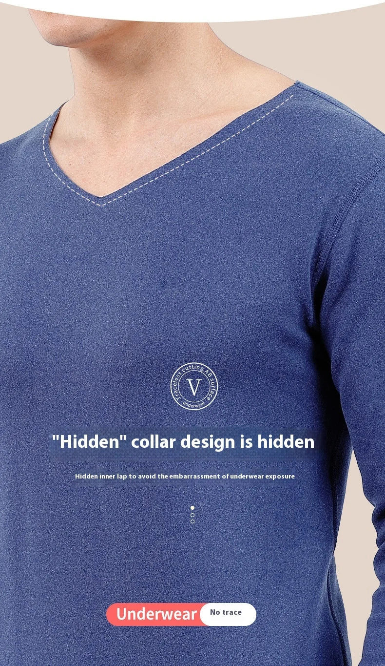 Men Double-Sided Non-marking Heating Thermal Underwear