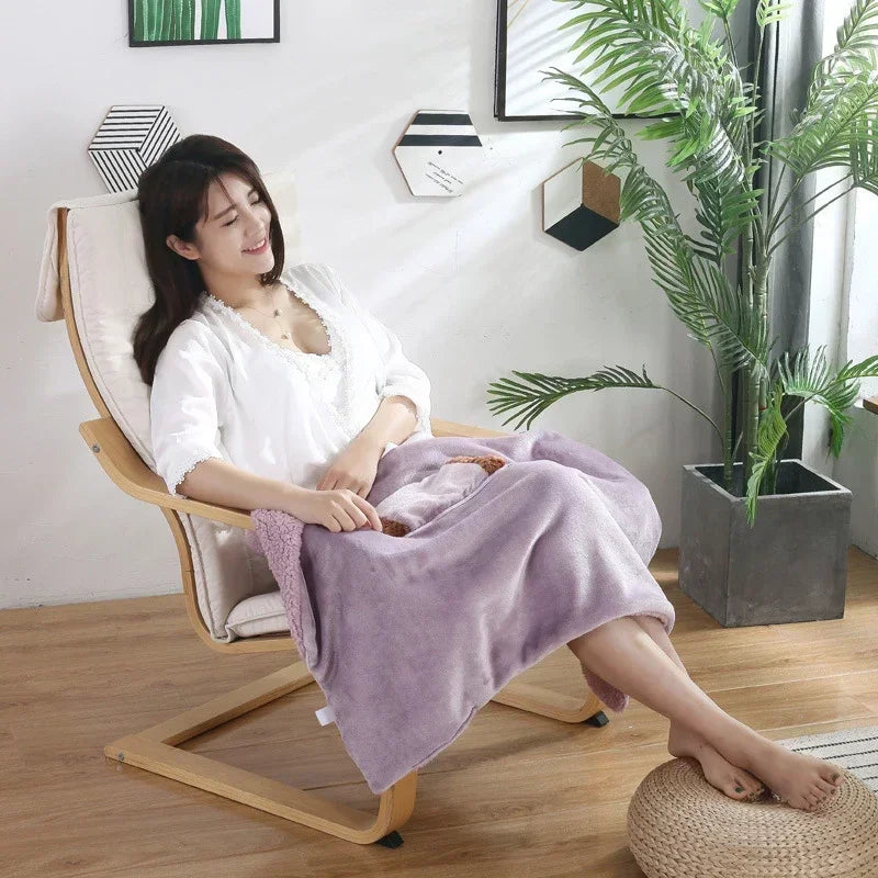 Electric Blanket 5V Safety Low Voltage USB Rechargeable Electric