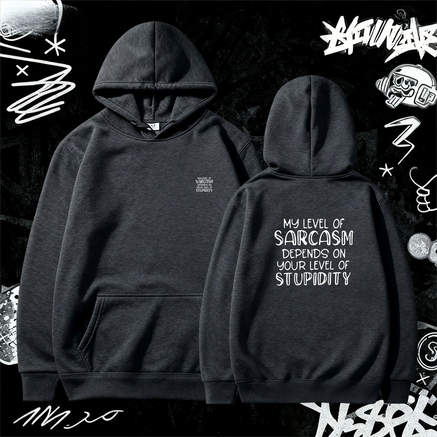 Men's New Long Sleeve Hooded Sweatshirt Fashion