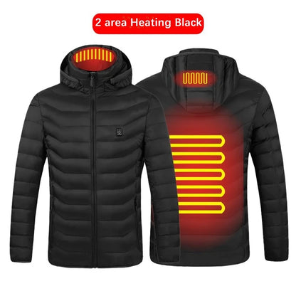 Areas Heated Jacket Men's Self Heating Jacket Winter Heated