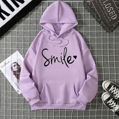Winter New Women's Hoodie High Street Unisex style Double
