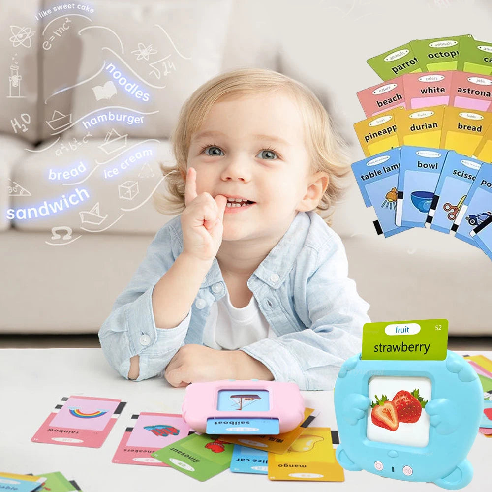 Talking Flash Cards for Kids Early Learning Educational Toy